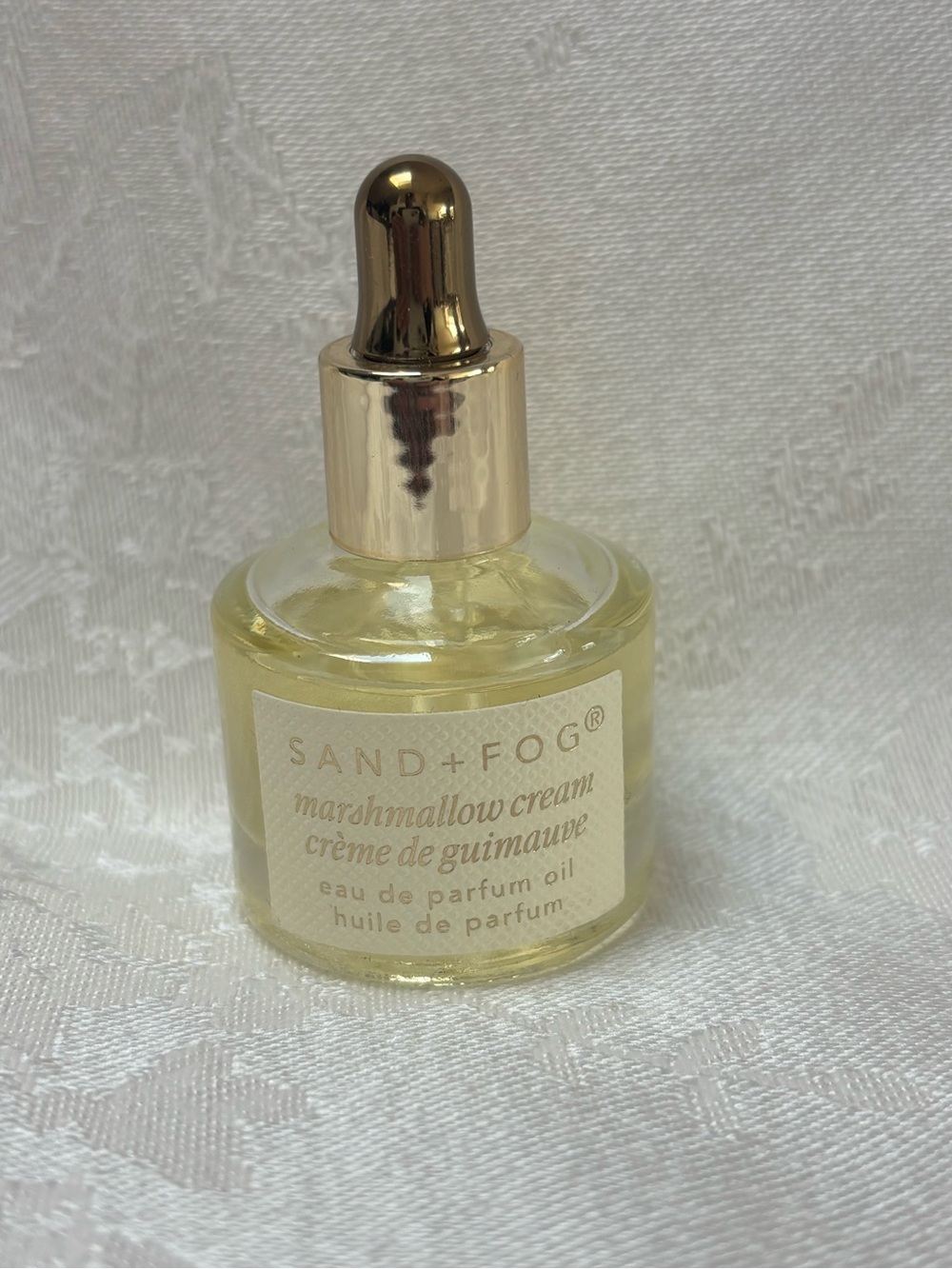 SAND + FOG Marshmallow Cream Eau de Parfum Oil - Cream & Gold